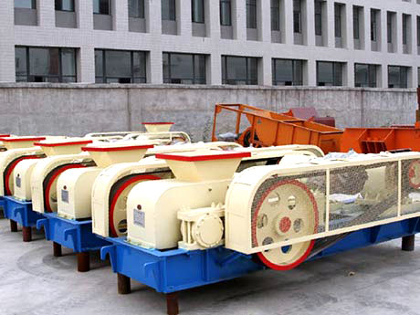 白云石對輥式破碎機