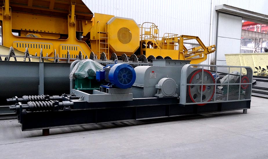 白云石對輥式破碎機