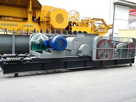 石英石對(duì)輥式破碎機(jī)