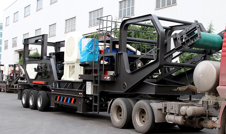 石英石移動破碎站