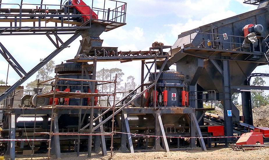 湖南用戶200T/H石料破碎生產線