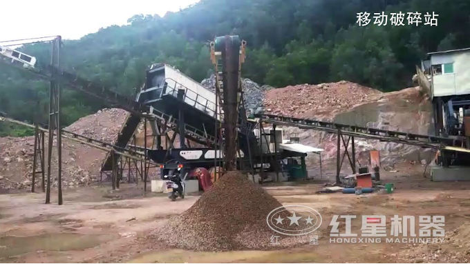 移動(dòng)破碎站設(shè)備生產(chǎn)現(xiàn)場展示圖