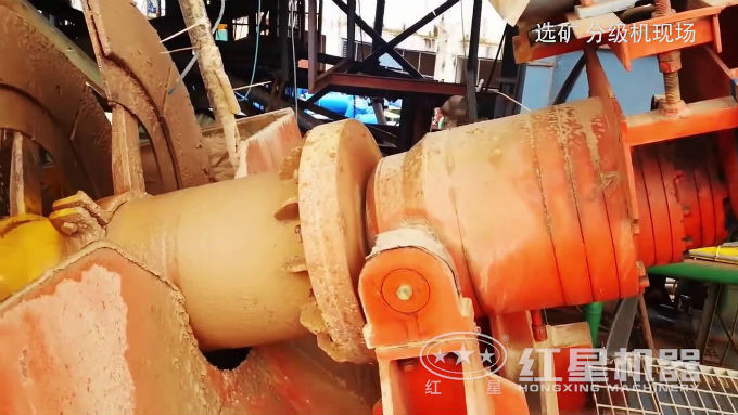 分級(jí)機(jī)局部實(shí)拍