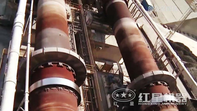 回轉(zhuǎn)窯用戶生產(chǎn)現(xiàn)場(chǎng)
