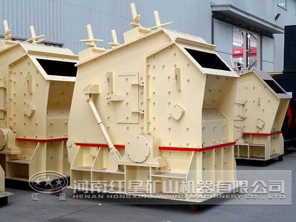 黑錳礦反擊式破碎機