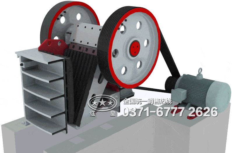 顎式破碎機(jī)工作原理動(dòng)畫