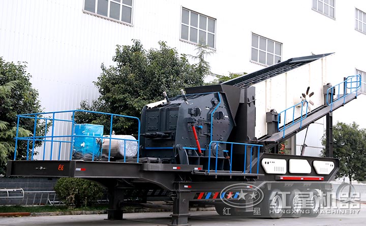大型移動式破碎站