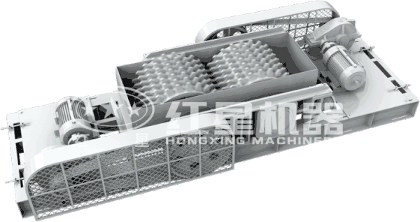 板巖對(duì)輥式破碎機(jī)工作原理