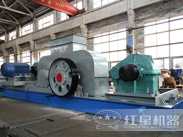 水泥熟料對輥式破碎機廠區