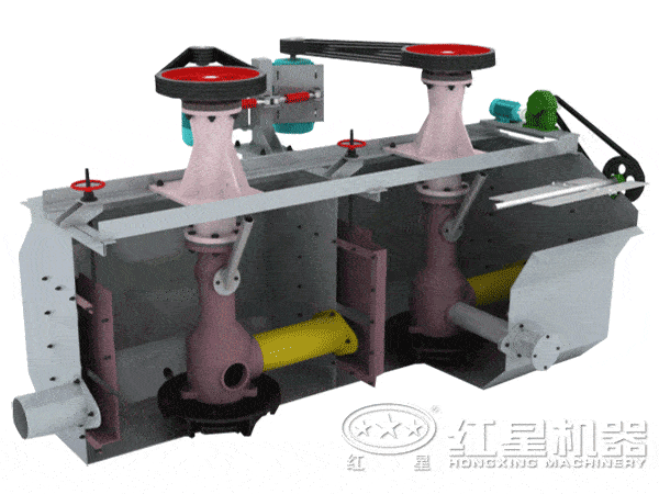 鉛鋅礦浮選機(jī)工作原理