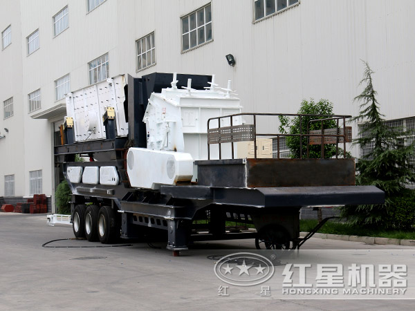 移動破碎站實(shí)拍