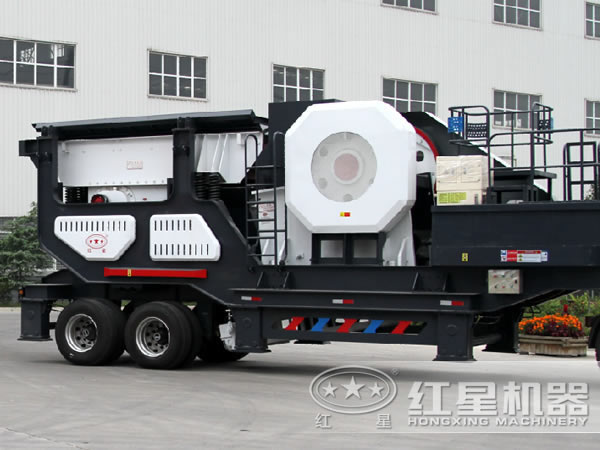 移動破碎站實(shí)拍