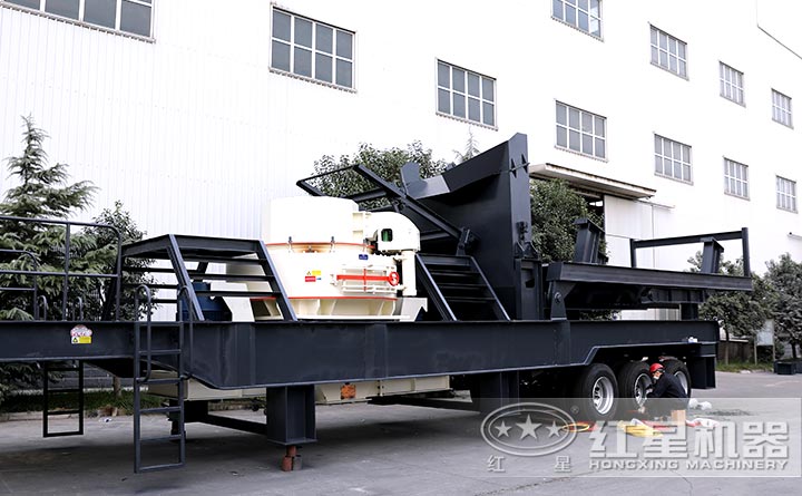 移動式制砂機實拍