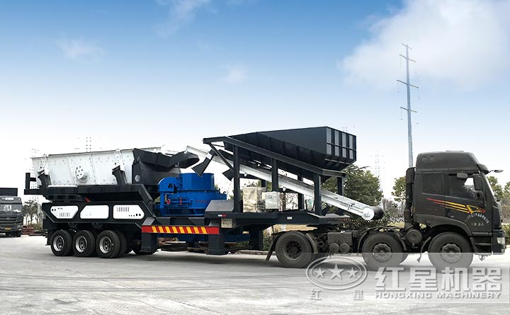 移動式制砂機發貨