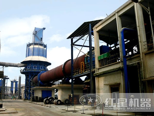 水泥廠設備身纏運行現場實拍