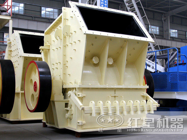 單段破碎機實拍