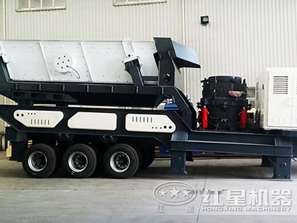 輪胎式圓錐移動破設備實拍