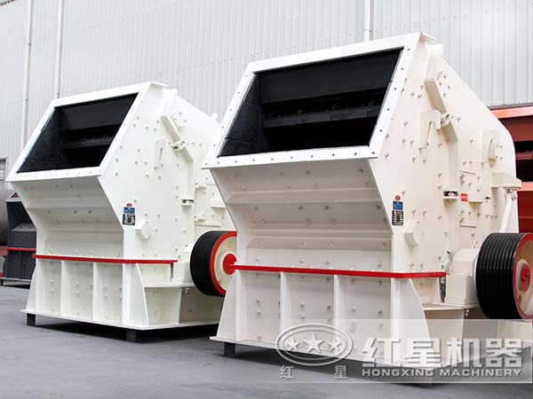 花崗巖反擊式破碎機設備實拍