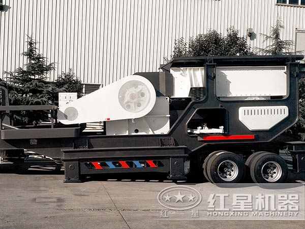 建筑垃圾移動破碎站設備