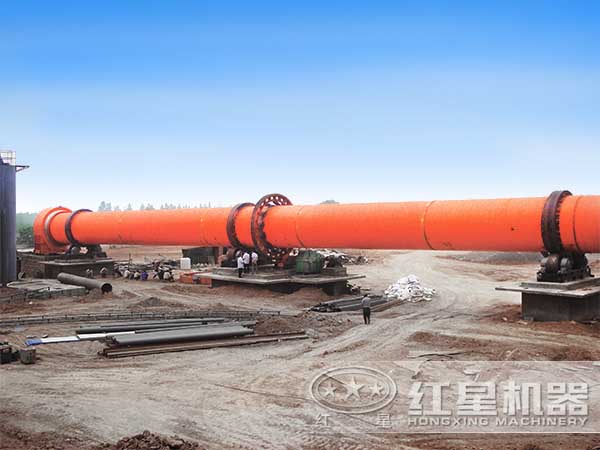 石英砂烘干機設備生產現場實拍