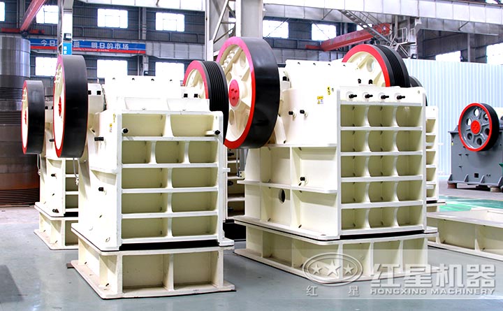 紅星pe-500x750顎式破碎機(jī)設(shè)備實拍