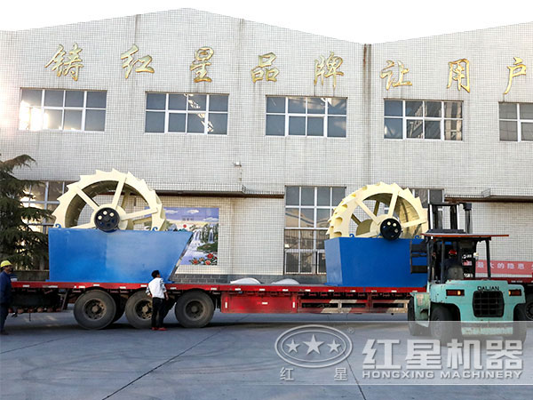 紅星機器洗砂機廠區