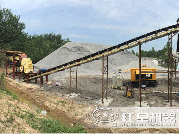 PCZ重錘式破碎機(jī)生產(chǎn)現(xiàn)場(chǎng)