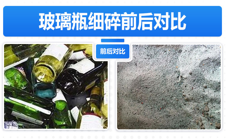 錘式破碎機(jī)粉碎玻璃--粉碎的更細(xì)