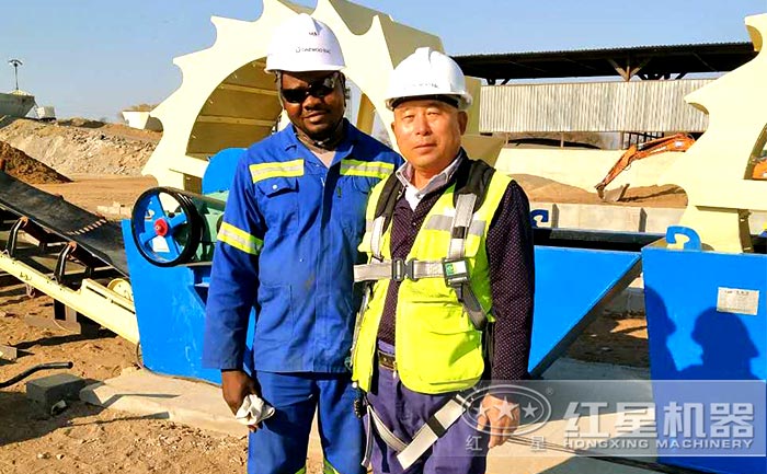 紅星洗石機(jī)生產(chǎn)現(xiàn)場(chǎng)
