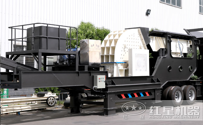 車載移動式破碎站設(shè)備實拍