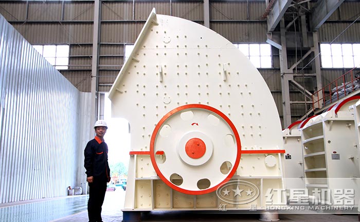 每小時300-400噸的大理石邊角料錘式打砂機