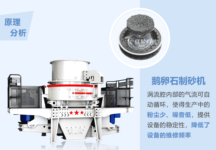 鵝卵石制砂機工作原理
