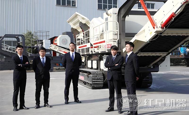 建筑垃圾粉碎機設備廠區(qū)