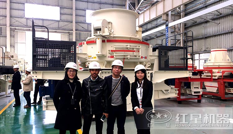 山石制砂機(jī)廠區(qū)