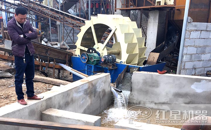 石粉洗砂機(jī)設(shè)備及其蓄水池