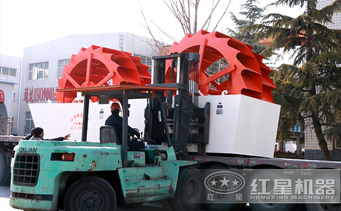 紅星洗砂機(jī)廠區(qū)