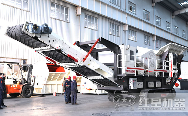 履帶式移動鄂式破碎機