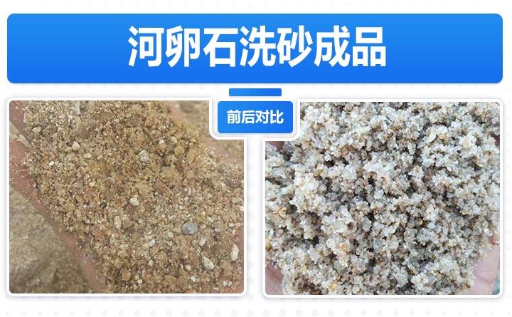 河卵石洗砂成品圖
