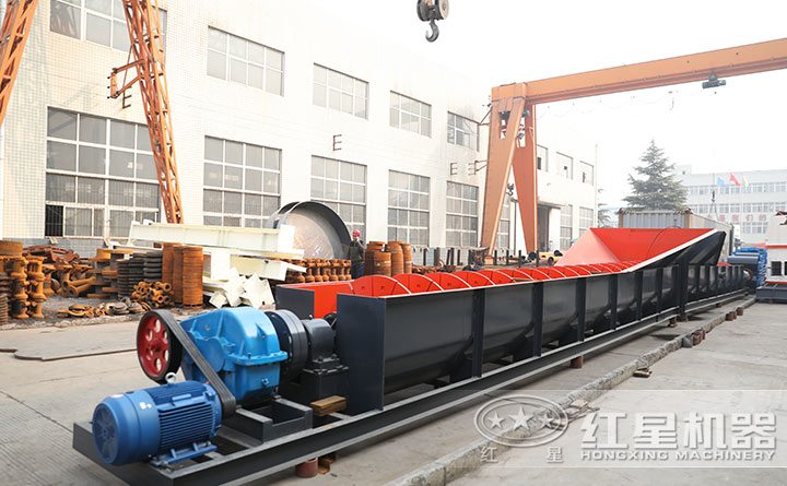 螺旋式洗砂機設備實拍