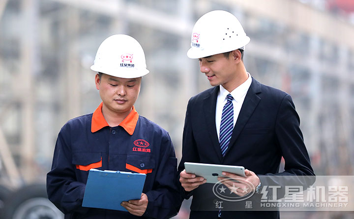 技術工程師為用戶定制磨砂機設備