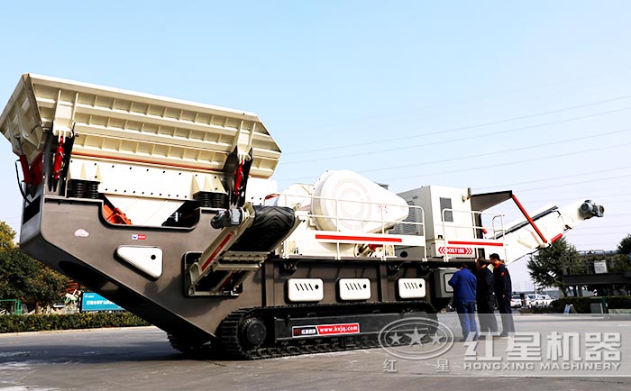 客戶到廠免費技術咨詢履帶式移動鄂式破碎機