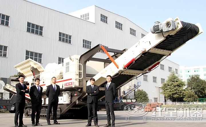 建筑垃圾粉碎機廠區