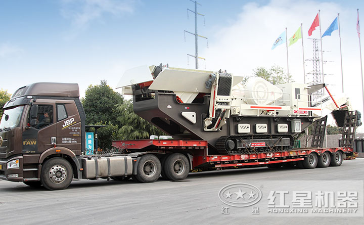 紅星建筑垃圾移動破發貨中