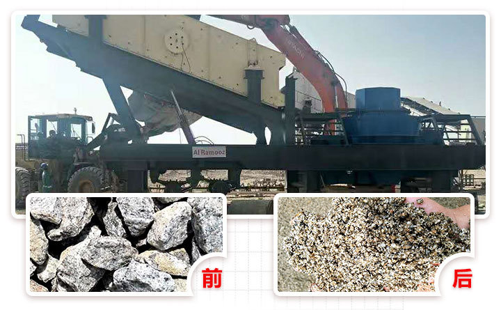 移動(dòng)打沙機(jī)用戶現(xiàn)場(chǎng)