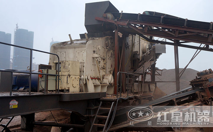 建筑垃圾移動站現場展示