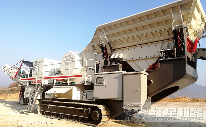 移動式建筑垃圾破碎機設備