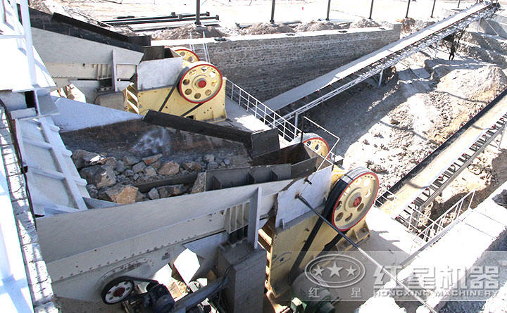 機(jī)制砂廠實(shí)景