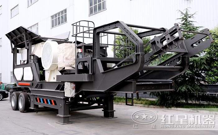 輪胎鄂破移動破碎站