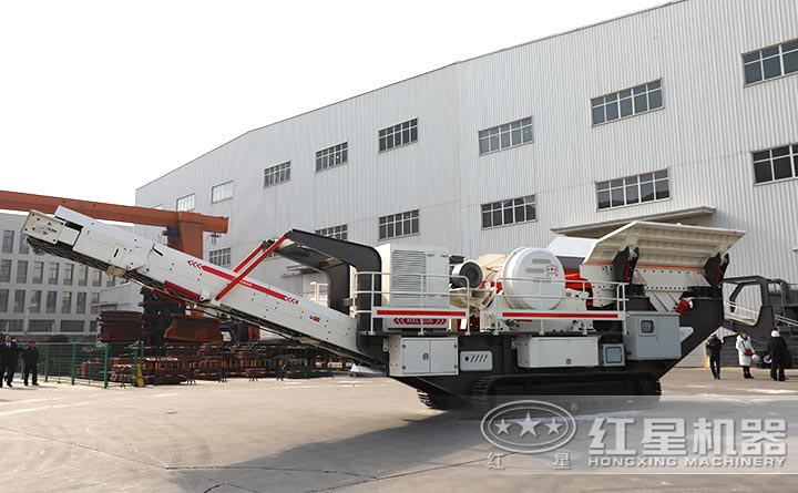 移動鄂式破碎機設備