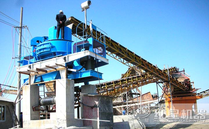 機制砂生產線現場